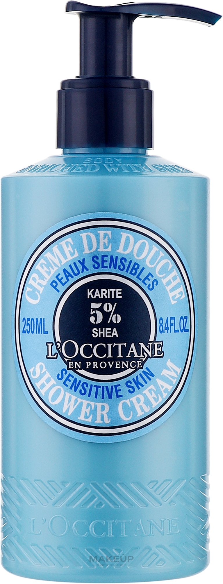 Крем для душу для чутливої шкіри - L'Occitane Shea Shower Cream For Sensitive Skin — фото 250ml