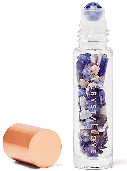 Бутылочка с кристаллами содалита, 10 мл - Crystallove — фото N1