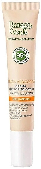 Крем для контуру очей "Персик та абрикос" - Bottega Verde Beauty Extracts Peach & Apricot Eye Contour Cream — фото N1