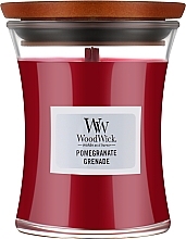 Парфумерія, косметика Ароматична свічка в склянці - WoodWick Hourglass Candle Pomegranate