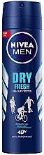 Дезодорант-антиперспірант спрей для чоловіків - NIVEA MEN Dry Fresh Antiperspirant Deodorant Spray — фото N1