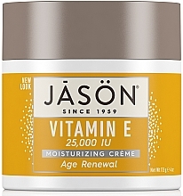 Духи, Парфюмерия, косметика Крем для лица и тела восстанавливающий с витамином Е - Jason Natural Cosmetics Age Renewal Vitamin E