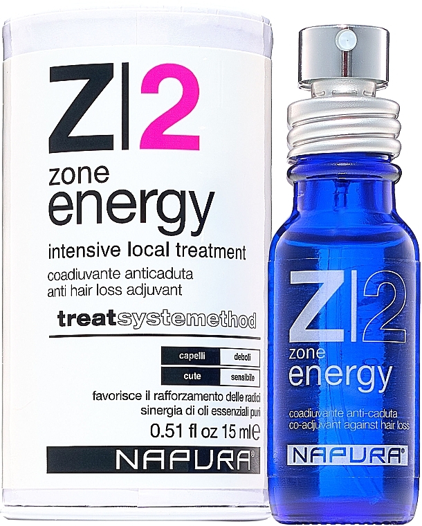 Спрей проти випадання волосся - Napura Z2 Energy Zone — фото N3