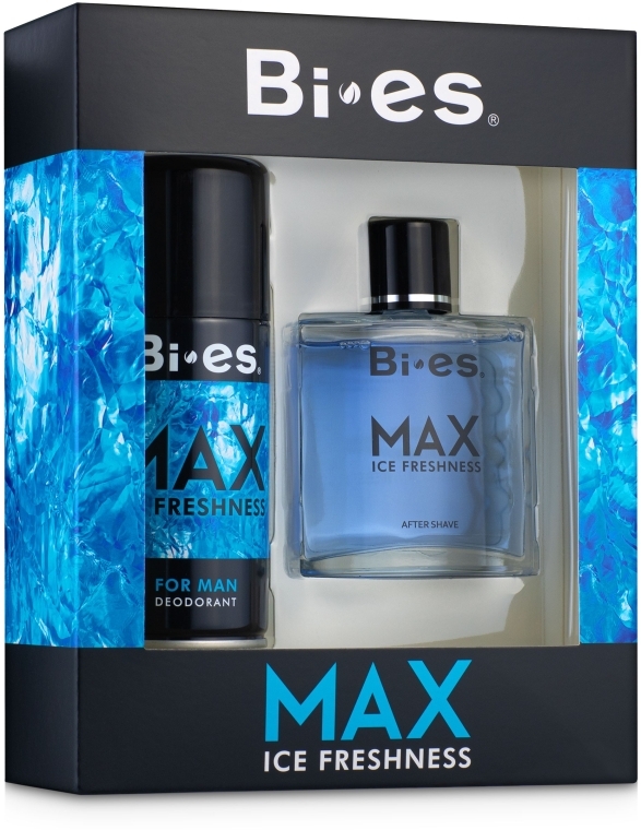 Bi-Es Max Ice Freshness - Set (lot/100ml + deo/150ml) — фото N1