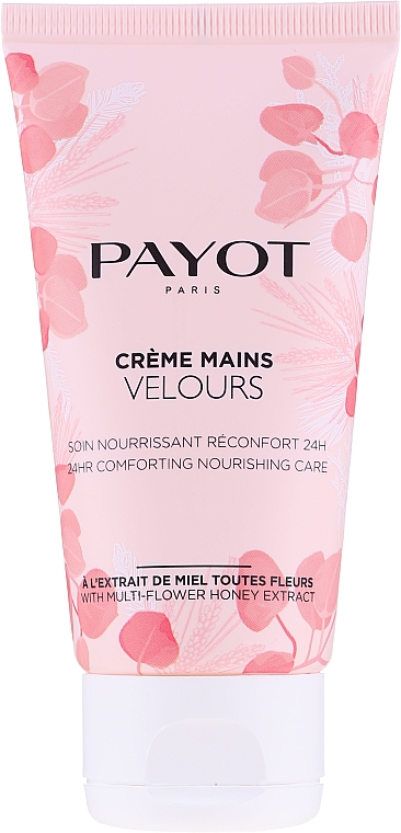 Крем для рук - Payot Mains Velours 24Hr Comforting Nourishing Care Multi-Flower Honey Extract Hand Cream 