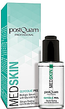 Парфумерія, косметика Гліколева сироватка-пілінг для обличчя - PostQuam Med Skin Glycolic Peeling Serum