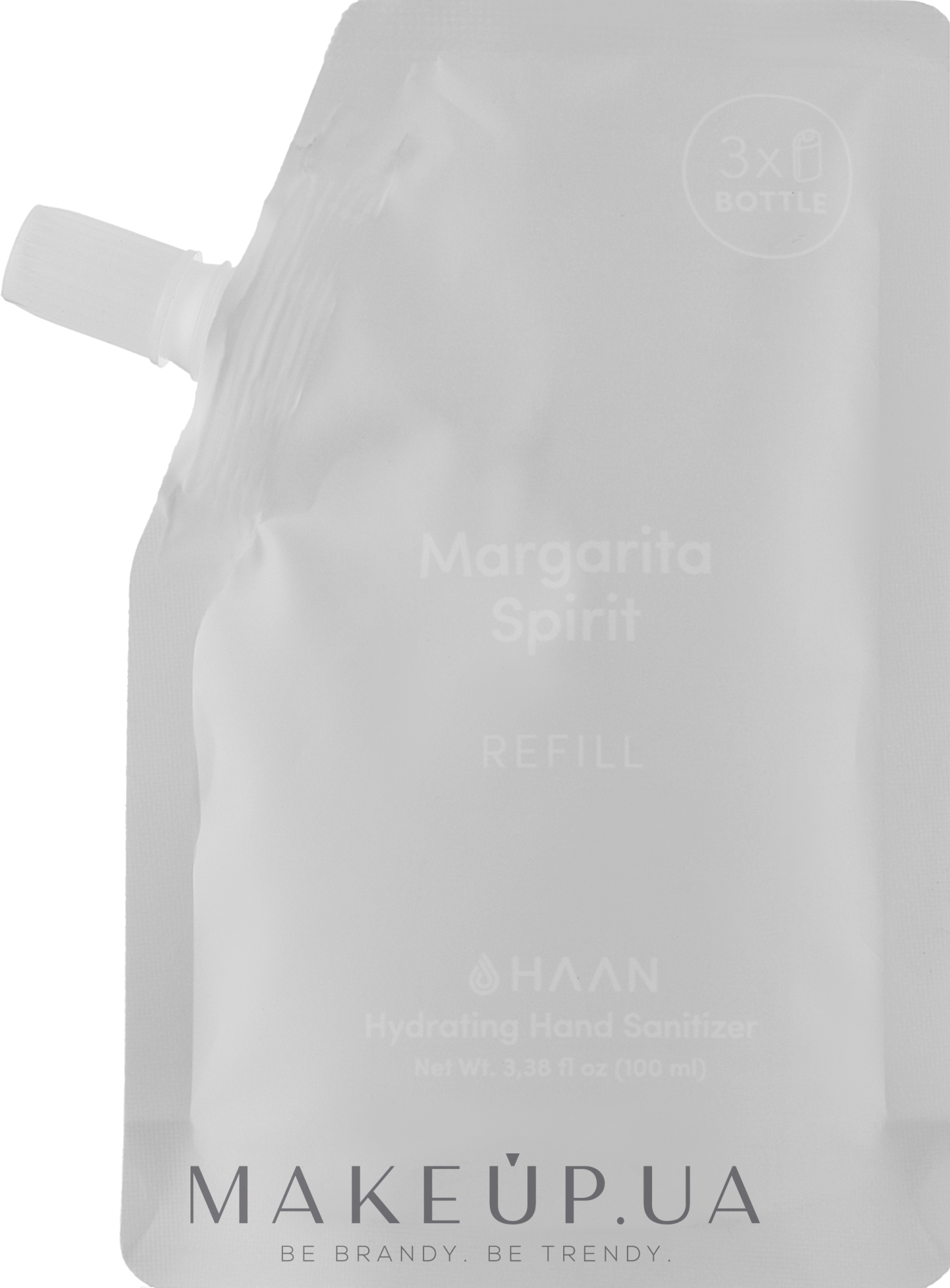 Антисептик для рук "Міцна Маргарита" - HAAN Hydrating Hand Sanitizer Margarita Spirit (змінний блок) — фото 100ml