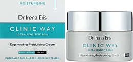 Регенерирующий и увлажняющий ночной крем для лица - Dr. Irena Eris Clinic Way Ultra Sensitive Skin Regenerating-Moisturising Cream Night — фото N2