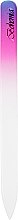 Парфумерія, косметика Пилочка кришталева для нігтів, 08-1402, фіолетово-рожева, 140мм. - SPL