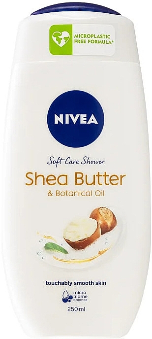 Гель для душу - NIVEA Shea Butter & Botanical Oil Shower Gel — фото N1