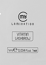 Вітамінний ботокс для вій - My Lamination Vitamin Lash Botox (пробник) — фото N1