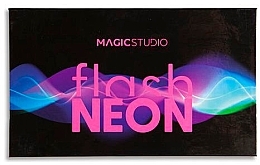 Палетка теней для век - Magic Studio Flash Neon Palette — фото N2