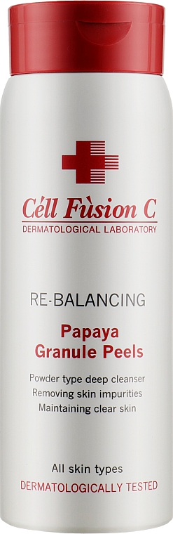 Очищувальний ензимний пілінг для обличчя - Cell Fusion C Papaya Granule Peels — фото N3