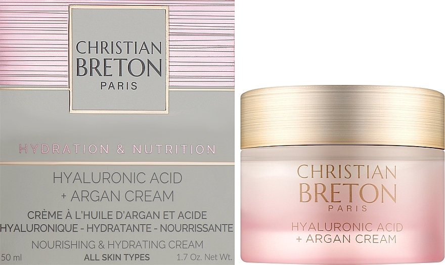 Крем для обличчя - Christian Breton Hyaluronic Acid+Argan Cream — фото N2