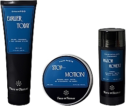 РОЗПРОДАЖ Чоловічий набір для догляду за волоссям - Free on Friday Musthave (shampoo/230ml +paste/100ml + powder/12g) * — фото N1