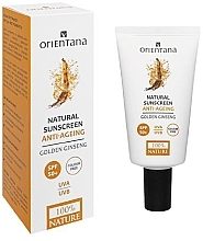 Духи, Парфюмерия, косметика Солнцезащитный крем для лица, без пигмента - Orientana Face Cream SPF 50