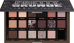 Палітра тіней для повік - Huda Beauty Pretty Grunge Eyeshadow Palette — фото N1