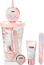 Духи, Парфюмерия, косметика Набор - The Kind Edit Co Bubble Boutique Travel Cup (h/lot/30ml + b/balm/10g + n/file)