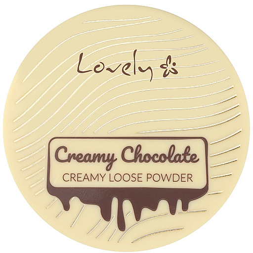 Шоколадна матова бронзувальна пудра для обличчя та тіла - Lovely Creamy Chocolate Loose Powder — фото N1