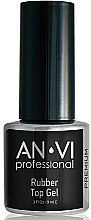 Финишное каучуковое покрытие для гель-лака - AN-VI Professional Rubber Top Gel — фото N1