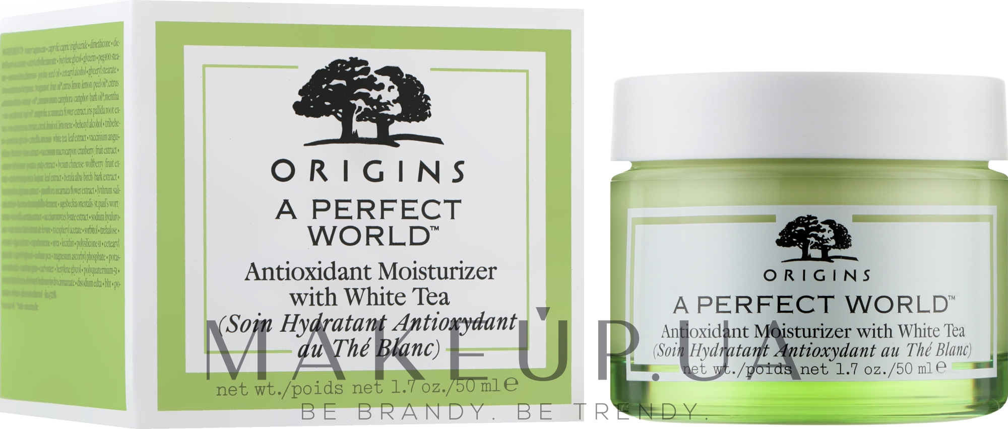 Крем для обличчя - Origins A Perfect World Antioxidant Moisturizer with White Tea — фото 50ml