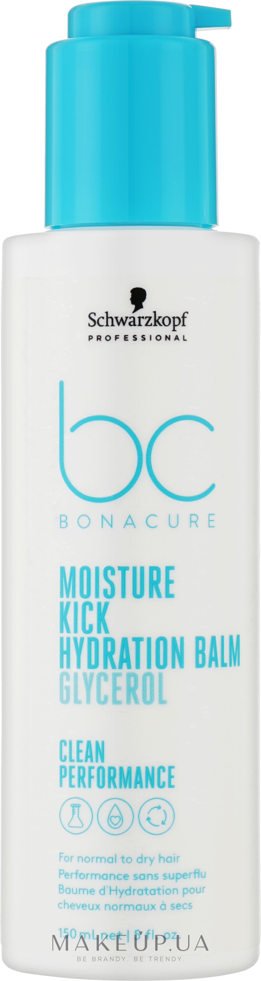 Бальзам для нормального й сухого волосся - Schwarzkopf Professional Bonacure Moisture Kick Hydration Balm Glycerol — фото 150ml