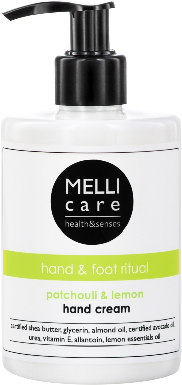 Крем для рук - Melli Care Patchouli & Lemon Hand Cream — фото N5