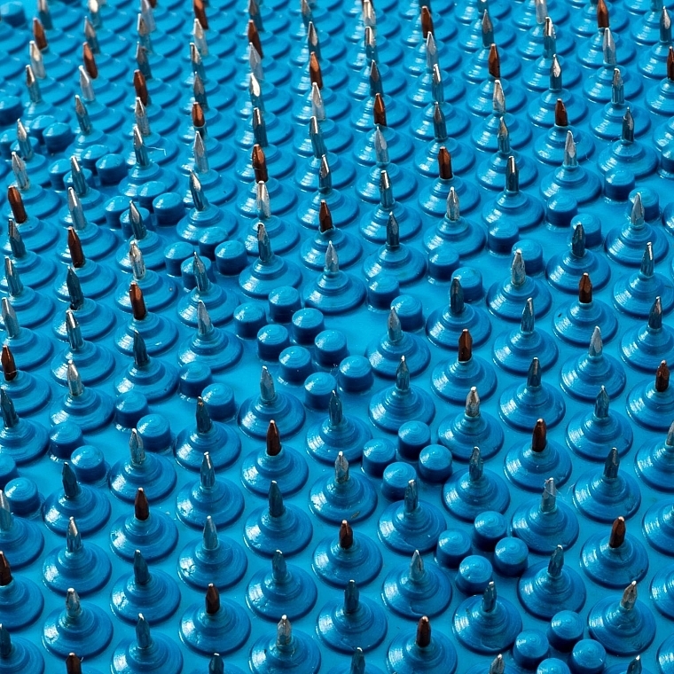 Массажная подушка игольчатая 5,8 Ag, синяя - Ляпко — фото N2
