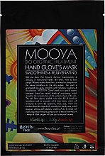 Тканевая маска + сыворотка для ухода за руками - Beauty Face Mooya Bio Organic Treatment Mask — фото N4