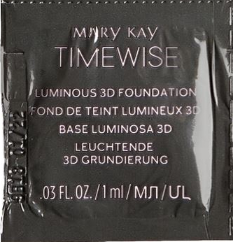 Сияющая тональная основа - Mary Kay Timewise Luminous 3D Foundation (пробник) — фото N1