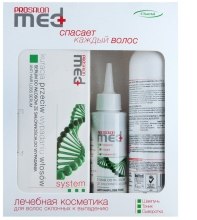 Духи, Парфюмерия, косметика РАСПРОДАЖА Набор - Prosalon Med Anti Hair Loss (shm/275g + tonic/100g + ser/10x8ml)*