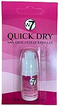 Парфумерія, косметика Клей для нігтів - W7 Quick Dry Nail Glue Nail Glue