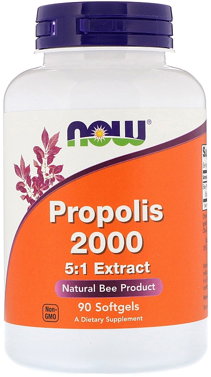 Екстракт прополісу 2000 5: 1 - Now Foods Propolis 2000 5:1 Extract — фото N1
