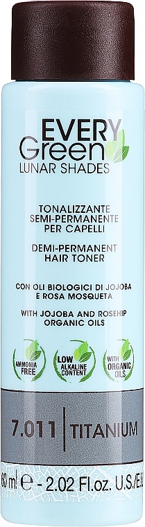 Тонер для волос - EveryGreen Lunar Shades Demi-Permanent Hair Toner — фото N7