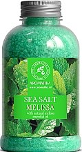 Парфумерія, косметика Сіль морська для ванн "Меліса" - Aromatic Bath Salt Melissa