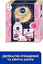 Набор женский - NIVEA Rose Touch 2024 (gel/cr/50ml + m/water/400ml) — фото N2