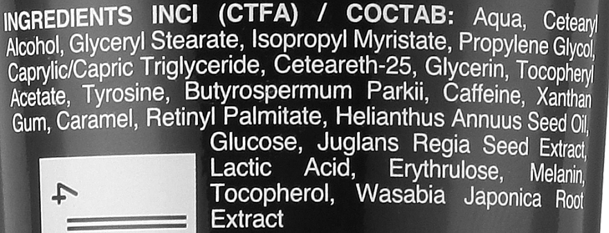 Лосьон для загара в солярии c меланином, маслом ши, тирозином и алое вера - Tannymaxx Super Black Tanning Lotion — фото N2