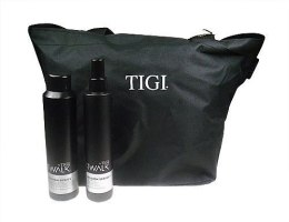 Парфумерія, косметика Набір - Tigi Catwalk Session Series Total Texture (spray/270ml + shampoo/250ml + bag)