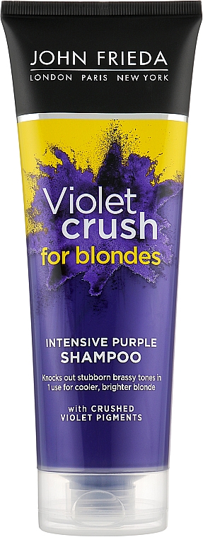 Интенсивный фиолетовый шампунь для светлых волос - John Frieda Violet Crush For Blondes