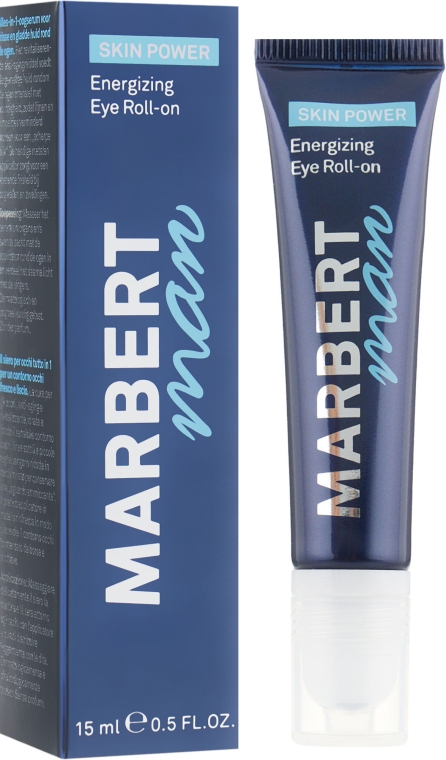 Сироватка для шкіри навколо очей - Marbert Man Skin Power Energizing Eye Roll-on