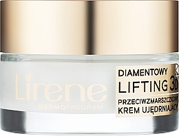 Парфумерія, косметика Нічний крем для обличчя - Lirene Diamentowy Lifting 3D Night Cream 50+