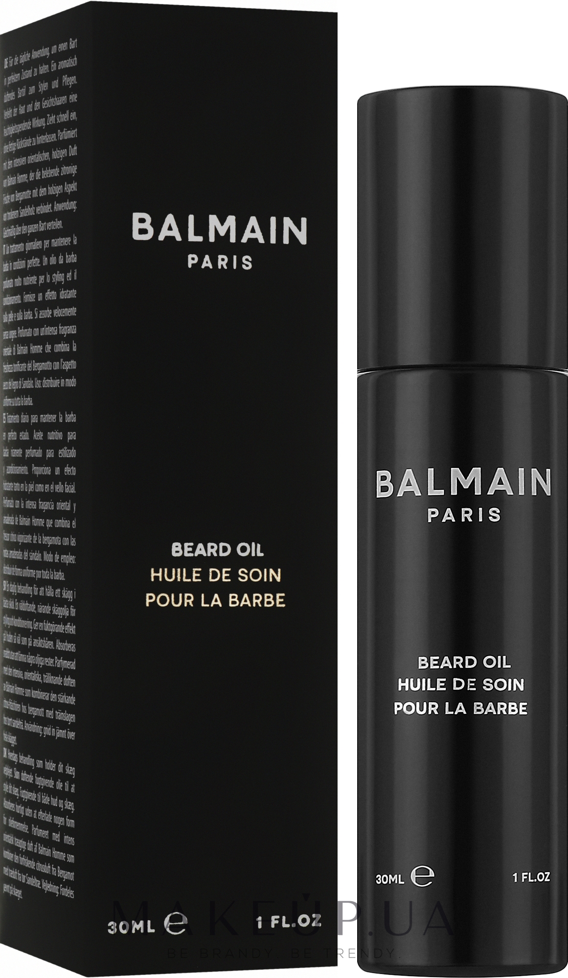 Масло для бороды - Balmain Paris Hair Couture Signature Men's Line Beard Oil — фото 30ml
