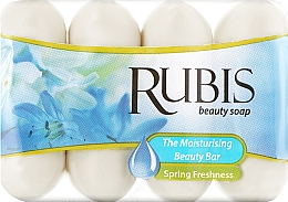 Мыло "Весенняя свежесть" в экоупаковке - Rubis Care Spring Freshness The Moisturising Beauty Bar — фото N1