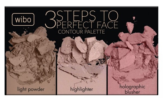 Набір для контуринга обличчя - Wibo 3 Steps to Perfect — фото N3