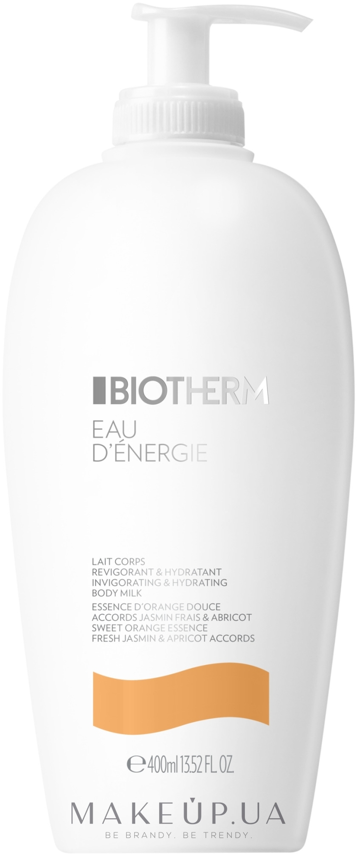 Увлажняющее молочко для тела - Biotherm Eau d'Energie Invigorating & Hydrating Body Milk — фото 400ml