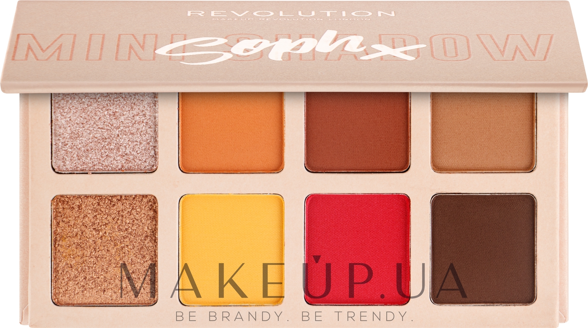 Палетка теней для век - Makeup Revolution X Soph Mini Spice Eyeshadow Palette — фото 8.8g