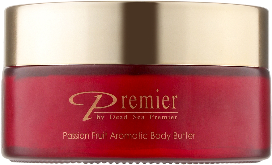 Ароматическое масло для тела "Маракуйя" (стекло) - Premier Dead Sea Passion Fruit Aromatic Body Butter — фото N1