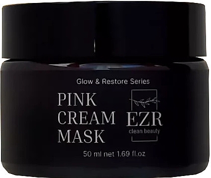 Дневная розовая маска для лица - EZR Clean Beauty Glow & Restore Series Pink Cream Mask — фото N1