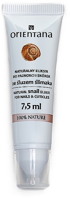 Эликсир для ногтей - Orientana Natural Snail Elixir For Nails&Cuticles — фото N1