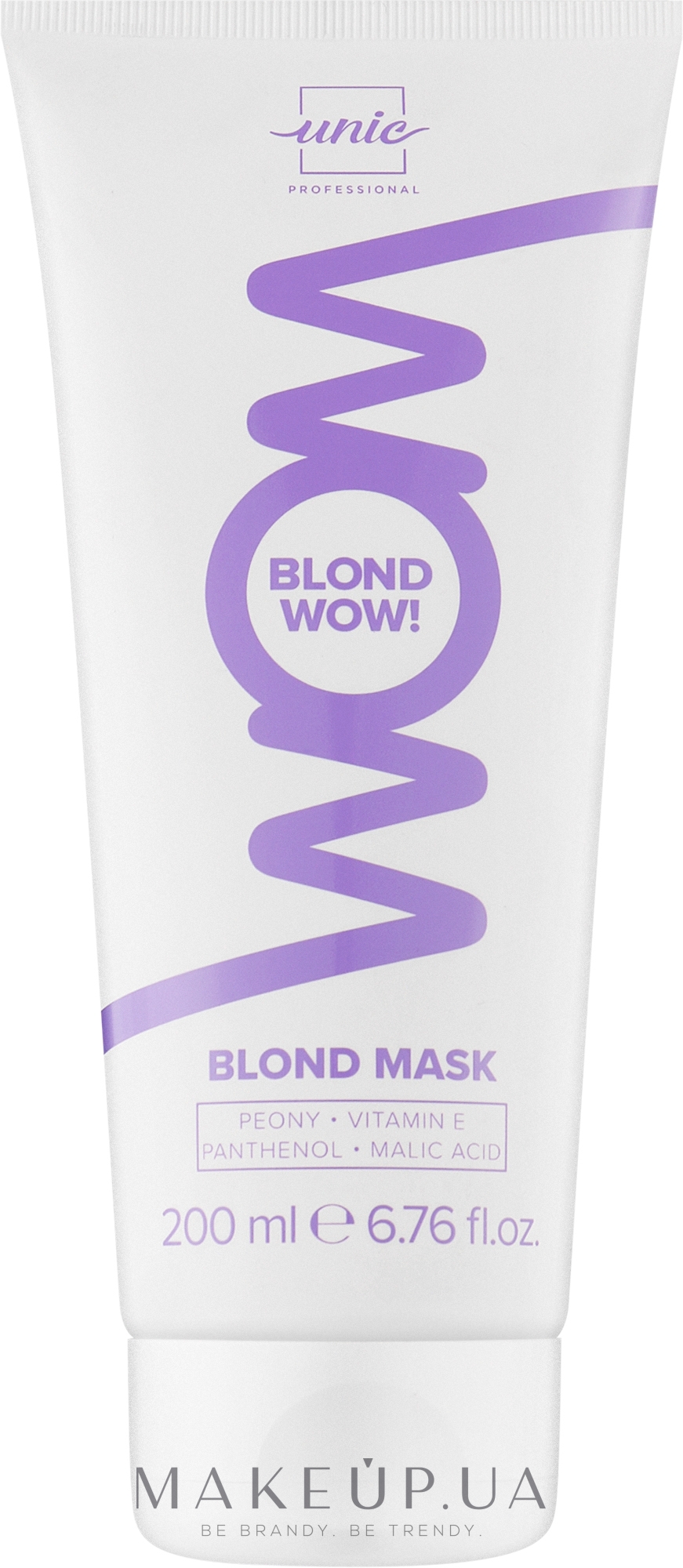 Маска для волос - Unic Wow Blond Mask — фото 200ml